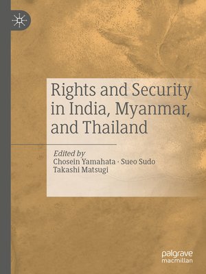 cover image of Rights and Security in India, Myanmar, and Thailand